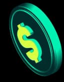 Floating Dollar Icon